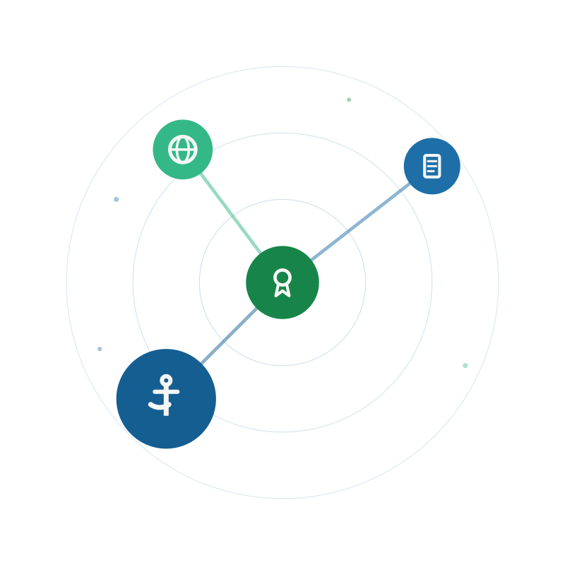 Illustration representing certification schemes